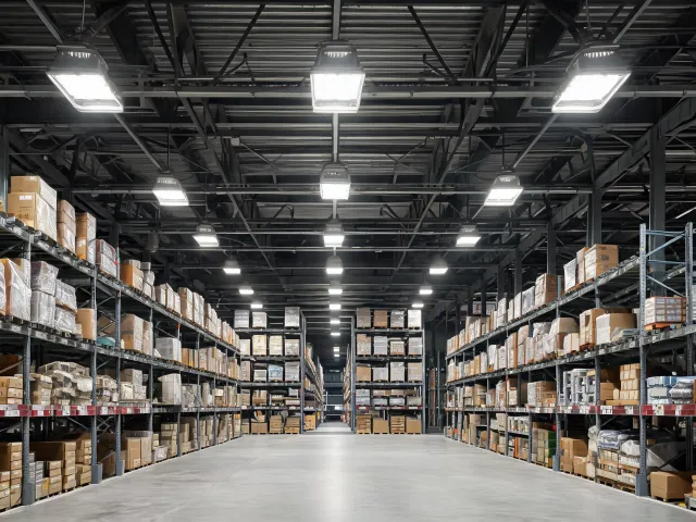 Industrial high bay luminaire